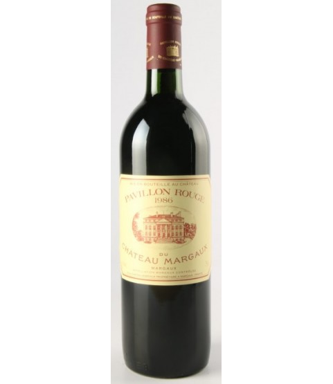 Pavillon Rouge du Chateau Margaux 瑪高二牌 1986