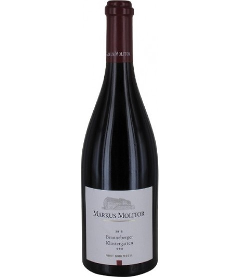 Markus Molitor Brauneberger Klostergarten*** Pinot noir Qba Dry 馬庫斯梅麗特 - 布朗柏嘉修道院黑皮諾乾紅 2015